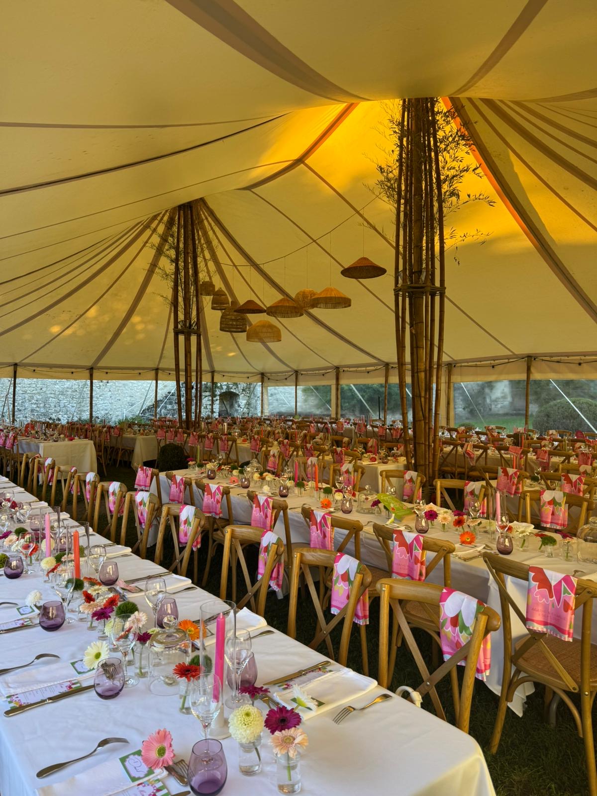 CHAPI TOQUE -Location de chapiteaux bambou à Nonville